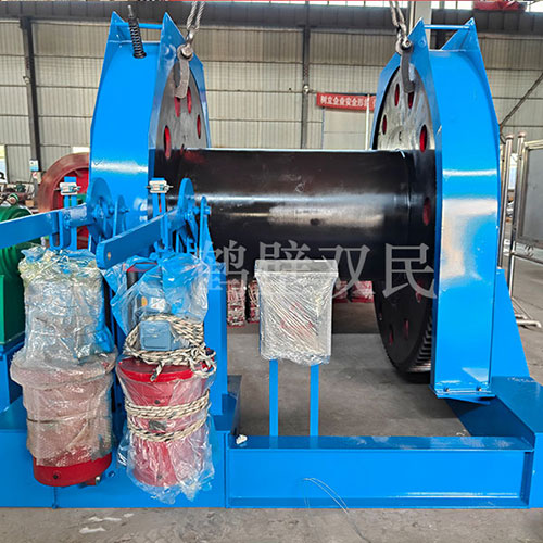 鶴壁雙民鑿井絞車25噸雙筒、16噸雙筒展示與發(fā)貨！